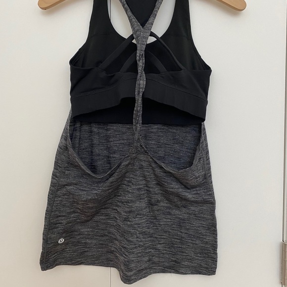 Grey Lululemon tank top - Picture 3 of 4